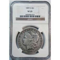 1899S  Morgan $   NGC25