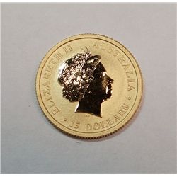 2012 Australia $15  gold  Kangaroo