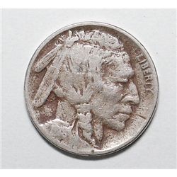 1918-D BUFFALO NICKEL FINE 80% HORN