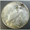 Image 2 : 1927-S PEACE SILVER DOLLAR, AU