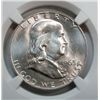 Image 2 : 1963-D Franklin Half NGC MS-64