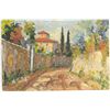 Image 1 : Renzo Paoletti, Italian Landscape - II, Oil Painting