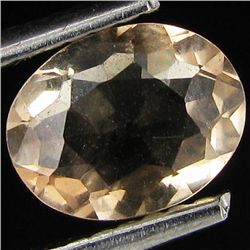 0.95ct Natural Imperial Topaz Oval (GEM-33576A)