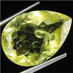 9.43ct Rare Color Lime Yellow Aquamarine Beryl (GEM-29365)