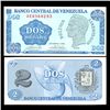 Image 1 : 1989 Venezuela 2 Bolivares Crisp Unc Note (CUR-05808)