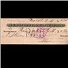 Image 1 : 1894 Merchantile Trust San Fran Cashiers Check (COI-3263)