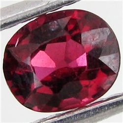 0.65ct Natural Intense Red Spinel Oval (GEM-29322E)