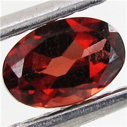 0.6ct Natural Red Mozambique Garnet Oval (GEM-33425D)