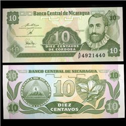 1991 Nicaragua 10c Crisp Uncirculated Note (CUR-05599)