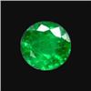 Image 1 : 3mm Colombian Emerald Round Diamond Cut (GMR-1039)