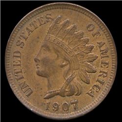 1907 Indian Cent Uncirculated MS65 (COI-7762)