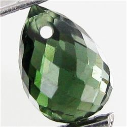 1ct Green Tourmaline Briolette (GEM-40599)
