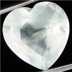 6.05ct White Aquamarine Heart (GEM-20689)