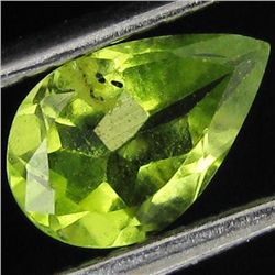 0.9ct Green Peridot Pear (GEM-41269)