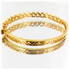 Image 2 : 64.2twc Lab Diamond Gold Vermeil Bracelet (JEW-3540)