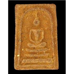 Vintage Thai Clay Amulet 1990s Buddha (ANT-1274)