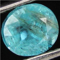 1.33ct Blue Green Natural Apatite Oval (GEM-39699)