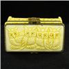 Image 3 : Chinese Handcarved Bone Double Gem Box (CLB-853)