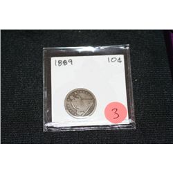 1889 dime