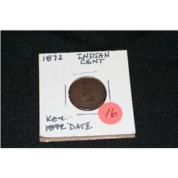 1872 indian cent