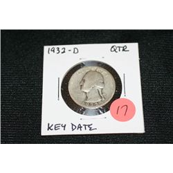 1932d washington quarter