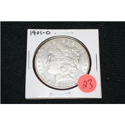 1901-0 morgan dollar