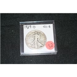 1929d walker half dollar