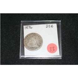 1876 quarter