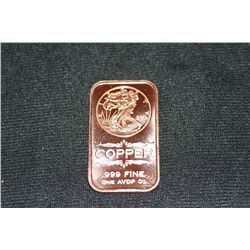 .999 copper round
