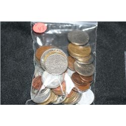 50 foreign coins