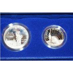 1986 liberty coin set