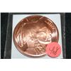 Image 1 : 2011 copper round .999 1 oz.