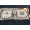 Image 1 : 1934 silver certificate Blue Stamp #E55834282A funny back