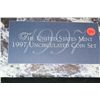 Image 1 : 1997 us mint UNC coin set