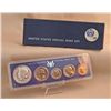 Image 1 : 1967 SMS Mint Set Includes the PL Special Mint Set coins. The 40% silver half is included