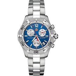 TAG HEUER AQUARACER CAF1112.BA0803 CHRONOGRAPH QUARTZ BLUE MENS WATCH
