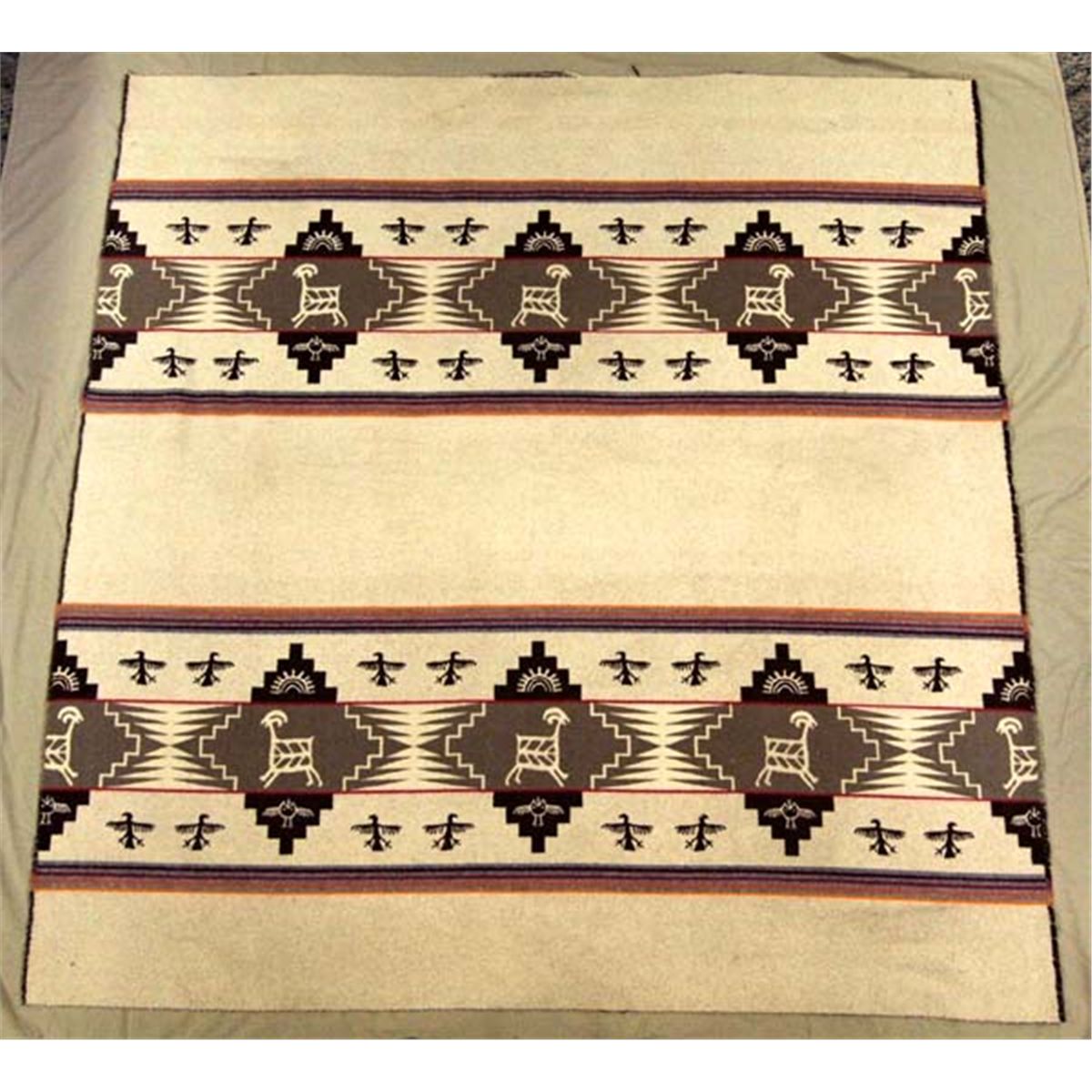 Vintage Pendleton Wool Trade Blanket