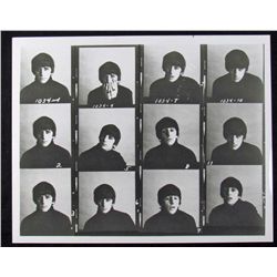 THE BEATLES HARD DAYS NIGHT CONTACT PHOTO SHEET - RINGO STARR