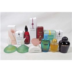 LOT OF VINTAGE MINIATURE PERFUME BOTTLES