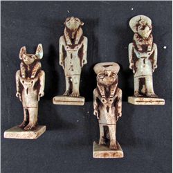 LOT OF 4 EGYPTIAN PHARAONIC FIGURES