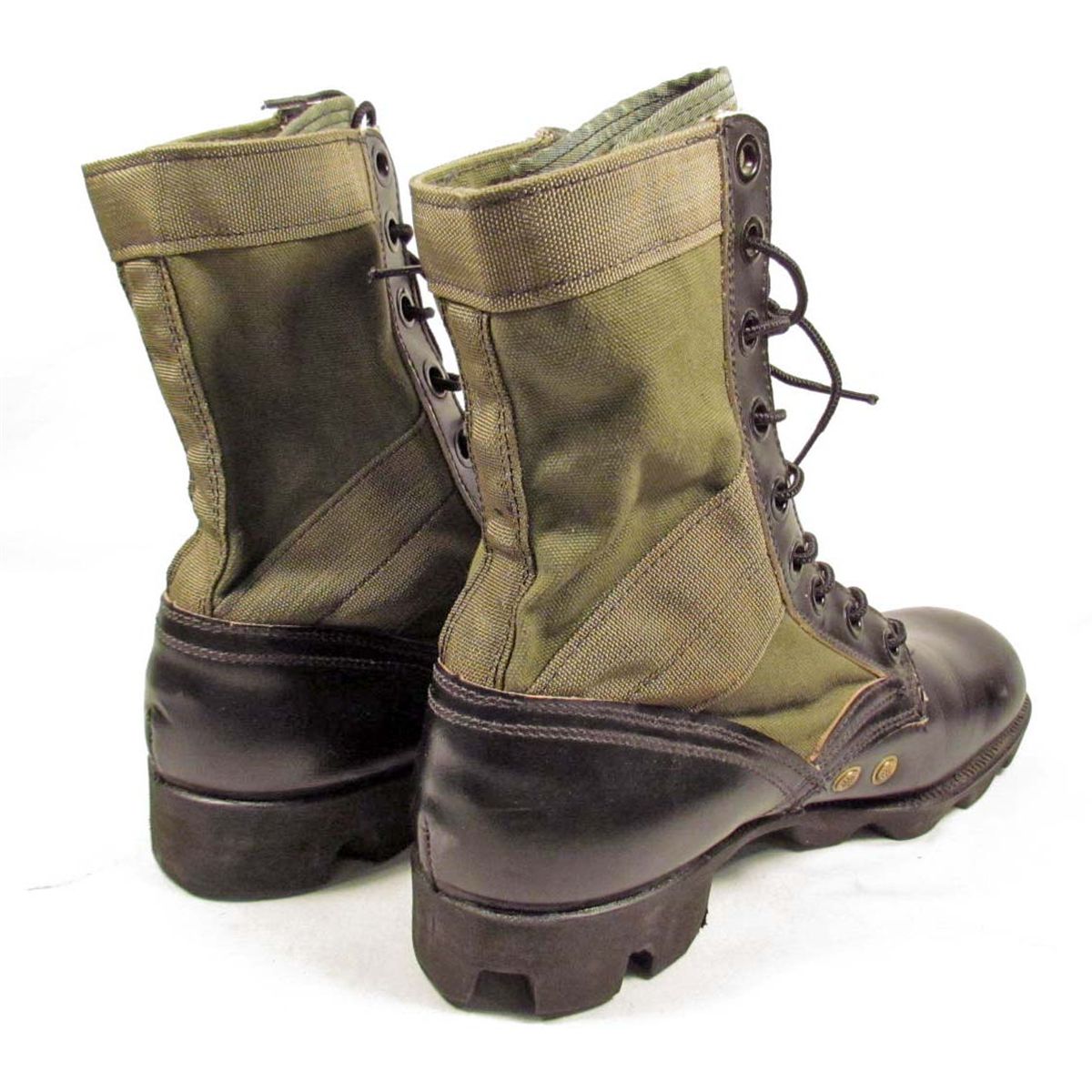 PAIR OF US ARMY VIET NAM ERA MILITARY COMBAT BOOTS