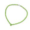 Image 2 : Natural Peridot 55.35ctw Oval Necklace .925 Sterling Silver