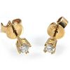 Image 3 : Genuine 0.305 ctw Diamond Earring 18kt Gold-Yellow