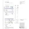 Image 2 : GIA Princess Certified 0.92 ctw Square Brilliant Diamond, SI2, F (GIA 2106607450)
