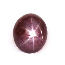 Natural Ruby Star Oval Cut Loose Gemstone 1 pc per lot, 18.08ctw