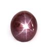 Image 1 : Natural Ruby Star Oval Cut Loose Gemstone 1 pc per lot, 18.79ctw