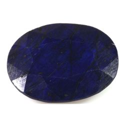 Natural African Sapphire Loose 62.5ctw Oval Cut