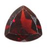 Image 1 : Natural 4.55ctw Trillion Cut Garnet 9X9 3.55ctw