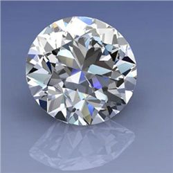 GIA Certified 0.71 ctw Round Brilliant Diamond, SI1, K Faint Brown