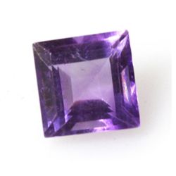 Natural 4.08ctw Amethyst Square 7-8mm (2) Stone